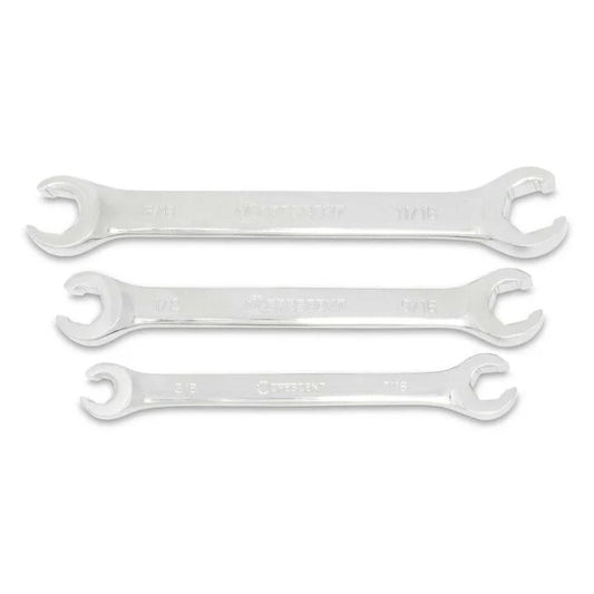 CRESCENT CFNWS0-05 SAE Flare Nut Wrench Set 3pc
