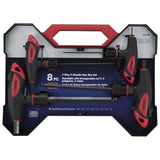 Vulcan Tools Hex Key Set, 8-Piece, Chrome Vanadium Steel