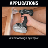 Makita XDT15ZB 18V LXTÂ® Lithiumâ€‘Ion Subâ€‘Compact Brushless Cordless Impact Driver, Tool Only
