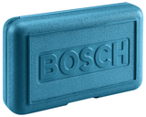 Bosch, RA1128, Template Guide Set, 8 Guides, Metal, Compatible with Bosch 1613-; 1617-; 1618-; 1619-; MR23-Series