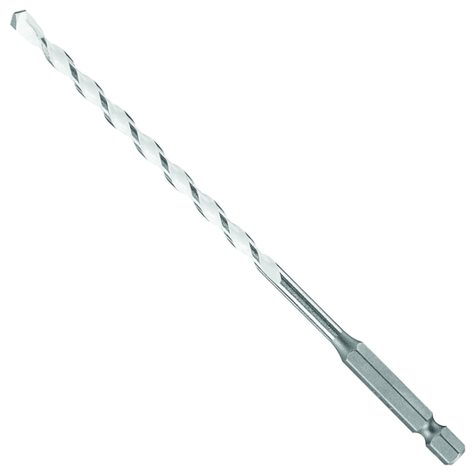 Bosch, MP03, Drill Bit, Specialty, 3/16 in. Diameter, 6 in. Overall Length, Hex Shank, Carbide Tipped