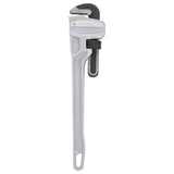 Vulcan Tools Pipe Wrench, 50 mm Jaw, 18 in L, Serrated Jaw, Aluminum, Powder-Coated, Heavy-Duty Handle
