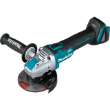 Makita XAG25Z 18V LXTÂ® Lithiumâ€‘Ion Brushless Cordless 4â€‘1/2â€ / 5" Xâ€‘LOCK Angle Grinder, with AFTÂ®, Tool Only