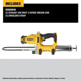 DeWalt DCGG581B 20V MAX* 2-Speed Grease Gun (Tool Only)