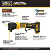 DEWALT DCG422B 20V MAX ATOMIC Right Angle Die Grinder (Bare Tool)