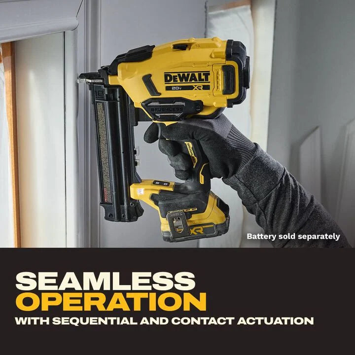DEWALT 20V MAX XR 18 Gauge Brad Nailer (Bare Tool) DCN210B
