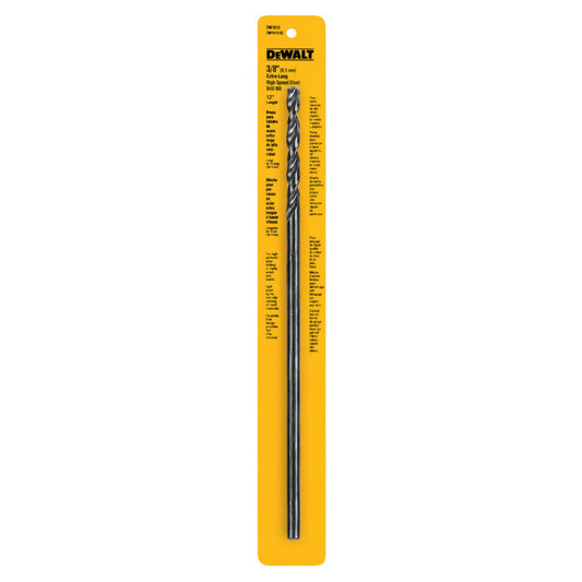 DEWALT DW1610 3/8 In. x 12 In. Long Drill Bit