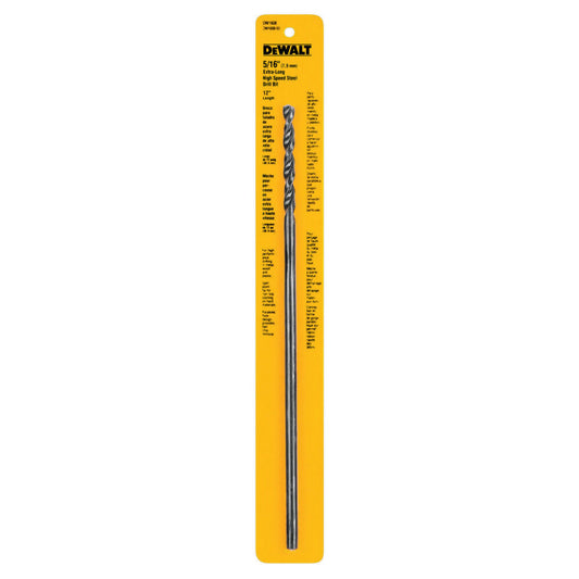 DEWALT DW1608 5/16 In. X 12 In. Long Drill Bit