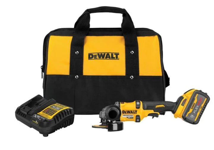 DEWALT 60V MAX Brushless 4-1/2 Inch - 6 Inch Cordless Grinder Kit DCG418MX1