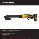 DEWALT ATOMIC 20V MAX 4 Inch Extended Cut-Off Tool (Bare Tool) DCG432XB