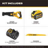 DEWALT FLEXVOLT 60V MAX Brushless Cordless Reciprocating Saw Kit DCS301X1