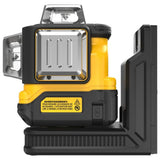 DeWalt DCLE14361GB USB-C Rechargeable 3x360 Degree Green Line Laser