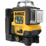 DeWalt DCLE14361GB USB-C Rechargeable 3x360 Degree Green Line Laser
