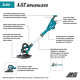 Makita XLS01T Makita XLS01T 18V LXTÂ® Lithiumâ€‘Ion Brushless Cordless Drywall Sander Kit, AWSÂ® Capable (5.0Ah)