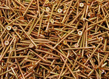 (3500) Torx T25 Star Flat Head 8 x 2 Yellow Zinc Type 17 Wood Screw BULK XT820Y