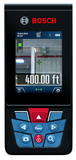 Bosch, GLM400CL, Laser Measure, Up to 400 ft., ±1/16 in. Accuracy, Bluetooth, Camera, Inclinometer