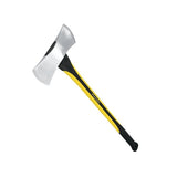 Vulcan Tools 34476 Michigan Axe, High Polished Head, 3.5 lb Head, Fiberglass Handle, 34 in OAL