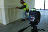 Bosch, GLL3-330CG, Leveling Laser, 330 ft diameter, ±0.25 in per 100 ft, 3 planes, Bluetooth connectivity, IP54