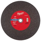 Milwaukee 49-94-0063 14" x 7/64" x 1" Metal Cut Off Wheel - Type 1