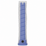 Martinez Tools - M1/M4 Straight Grip – Clear Overlay/Blue Cap - 4181-CBL