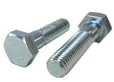 M16-1.50 x 60mm Grade 10.9 Hex Cap Screw Bolts Metric Zinc FINE THREAD / *PARTIAL THREAD* DIN 960