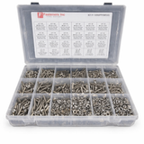 Assorted Stainless Steel Phillips Pan Machine Screws, Nuts, Lock and Flat Washer