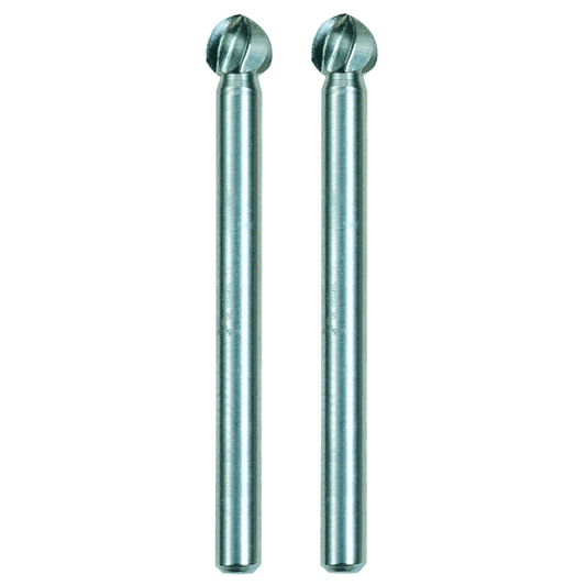 Bosch, 192, High Speed Cutter, 3/16 in, High Speed Steel, 1.5 in Length, Teal, 2 Pack
