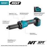40V max XGT® Brushless Cordless 1/4" Slide Switch Die Grinder, Variable Speed, with Electric Brake, Tool Only