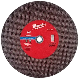 Milwaukee 49-94-0068 14" x 1/8" x 20mm Metal Cut Off Wheel - Type 1