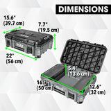 FLEX FS1103 STACK PACK Suitcase Tool Box