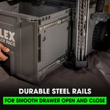 FLEX FS1108 STACK PACK 1-Drawer Rolling Tool Box