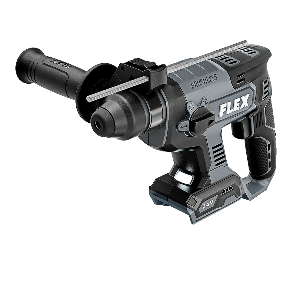 FLEX 24V 7/8" SDS PLUS ROTARY HAMMER KIT by FLEX - Bare Tool