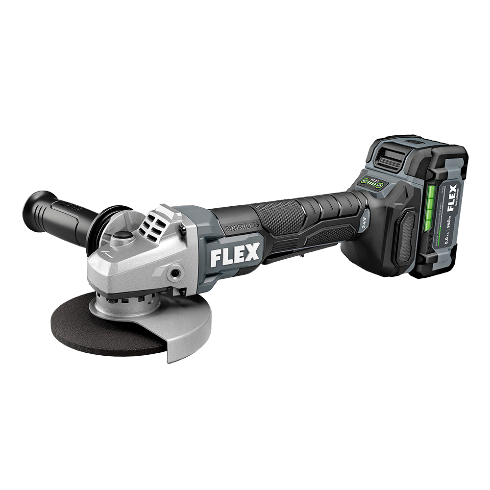 5" VARIABLE SPEED ANGLE GRINDER WITH PADDLE SWITCH KIT