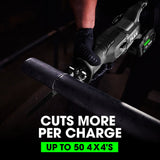 Flex FXM401-2A 4 Tool Combo Kit Drill Driver, Impact Driver, Reciprocating Saw and Work Light