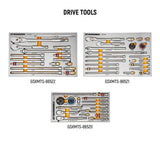 Gear Wrench MEGAMOD1268, Mechanics Tool Set, 1268 Pc, Modular Foam Trays, Includes Cabinet