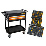 Gearwrench MEGAMOD194 194 Piece Mechanics Tool Set in Modular Foam Trays With Storage Unit