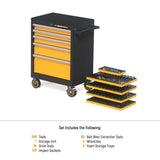 Gearwrench MEGAMOD247 247 Piece MEGAMOD Mechanics Tool Set in Modular Foam Trays With Storage Unit