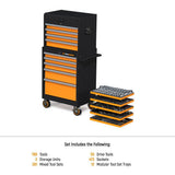 Gearwrench MEGAMODPRO 791 Piece Master Mechanics Tool Set in Premium Modular Foam Trays with Tool Storage