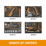 Gearwrench MEGAMOD1629 Mechanics Tool Set 1629 Pieces