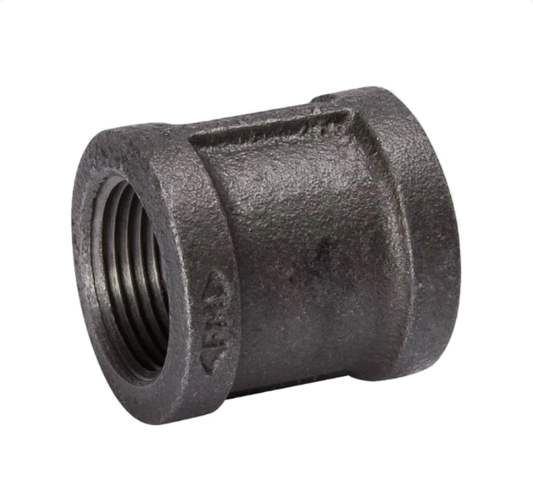 3/4" NPT BLACK PIPE Fittings Coupling / Coupler Plumbing / Gas