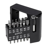 Vega Tools, VT-25A, Driver Bit Set, S2 Modified Steel, 1/4"-Hex, Multiple Tip Configuration
