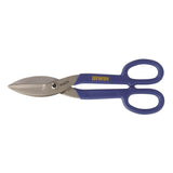 IRWIN, 22012, Tin Snip, Flat Blade, 12 in, Hot Drop-Forged Steel, ProTouch Grips