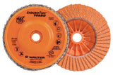 Walter Abrasives 06A458 4-1/2 x 5/8-11 80 Grit Enduro-Flex Turbo Disc