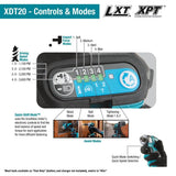 Makita XDT20Z 18V LXT Lithium-Ion Brushless Cordless Quick-Shift Mode 4-Speed Impact Driver (Bare Tool)