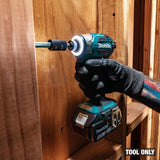 Makita XDT20Z 18V LXT Lithium-Ion Brushless Cordless Quick-Shift Mode 4-Speed Impact Driver (Bare Tool)