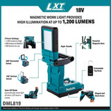 Makita DML819 18V LXT Lithium-Ion LED Magnetic Work Light (Bare Tool)