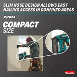Makita XNB04Z 18V LXT LithiumIon Brushless Cordless 2 Inch Brad Nailer 18 Gauge (Bare Tool)