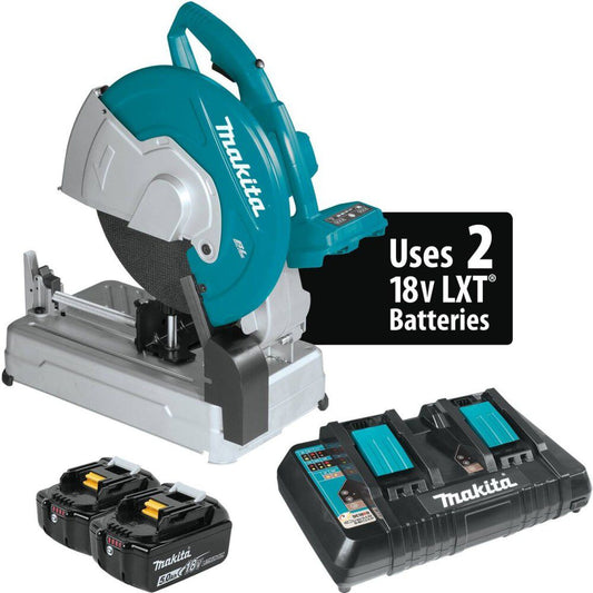 Makita 18V X2 (36V) LXT 14in Cut Off Saw Kit XWL01PT