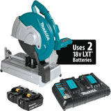 Makita 18V X2 (36V) LXT 14in Cut Off Saw Kit XWL01PT
