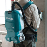 Makita XCV18ZX 18V X2 (36V) LXT Backpack Dry Dust Extractor 1.6 Gallon HEPA FilterAWS
